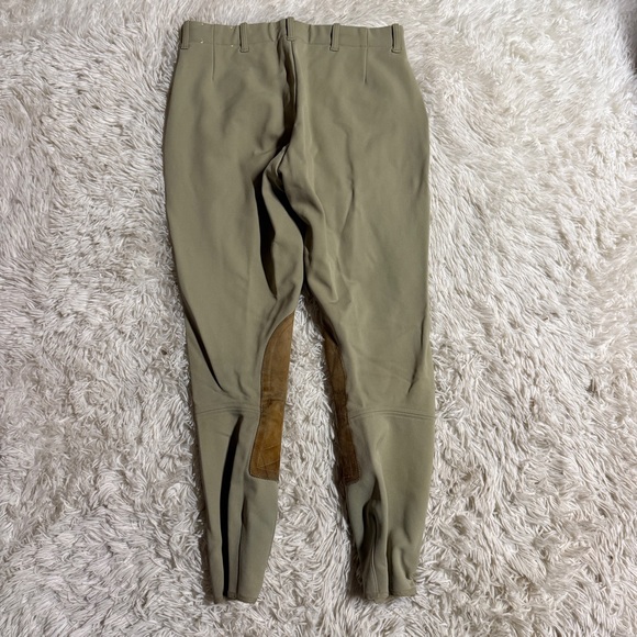 Women’s Size 28L Tan Tailored Sportsman Knee Patch Horseback Riding Breeches - Picture 4 of 5